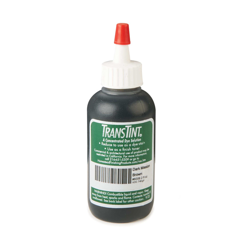 Alcohol / Water Soluble Dye - 2 oz - Color:Dark Mission Brown
